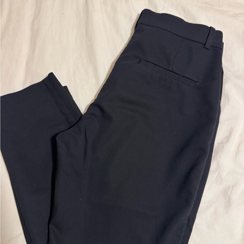 H&M Black Stretch Waist Trousers